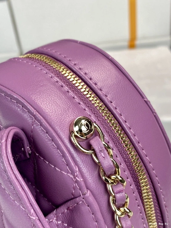 Firstbag Ru CHANEL Bag-18*16.5*6.5CM Heart 0710